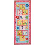 Kinderteppich Hüpfkästchen