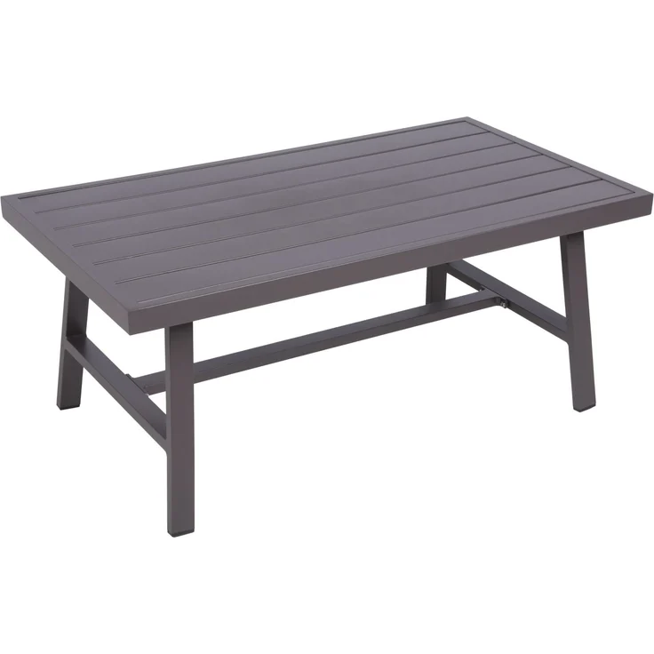DENIA Lounge-Gruppe: Elegantes Outdoor-Set mit beigen Kissen und Tisch – Bild 4