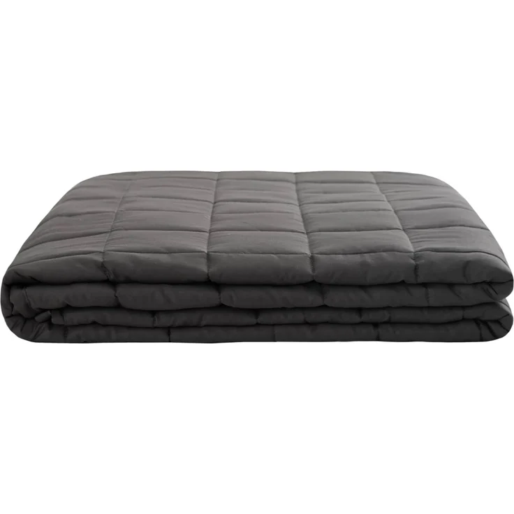vidaXL Gewichtsdecke Anthrazit 235 x 290 cm 11 kg 100% Baumwolle 205T 42044013 – Bild 4