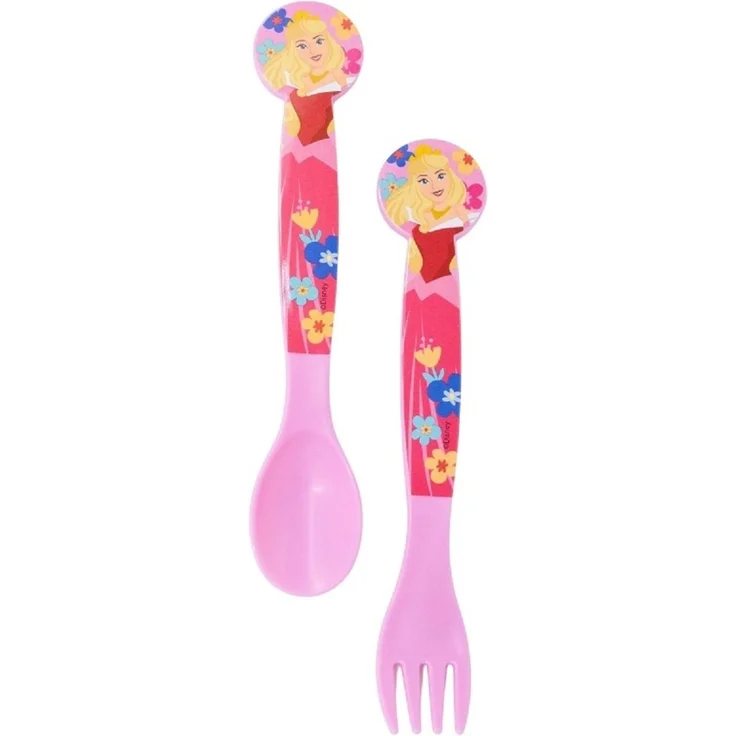 Disney Kinderbesteck Set 2-teilig – Löffel & Gabel mit Motivgriffen – Bild 3