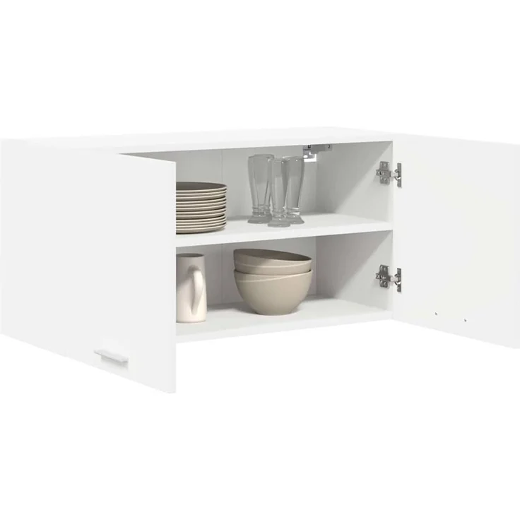 vidaXL Hängeschrank Weiß 80 x 31 x 40 cm Holzwerkstoff 884178 – Bild 3