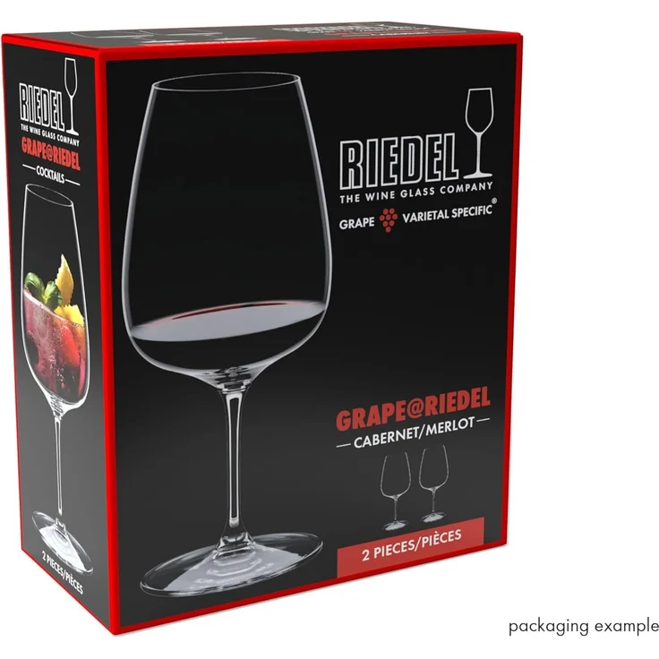 Riedel GRAPE Cabernet / Merlot / Cocktail Weinglas 2er Set – Bild 5