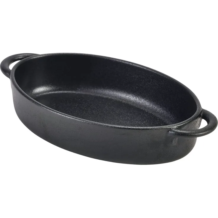 GenWare Auflaufform Steinzeug, 40 mm hoch, 175 mm lang, 115 mm breit, 0,42 l Inhalt