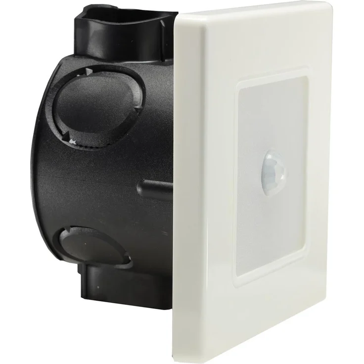 LED Wand-Einbauleuchte "EBL 86 PIR"1,8W, 3000k, warmweiß, Rahmen cremeweiß – Bild 7