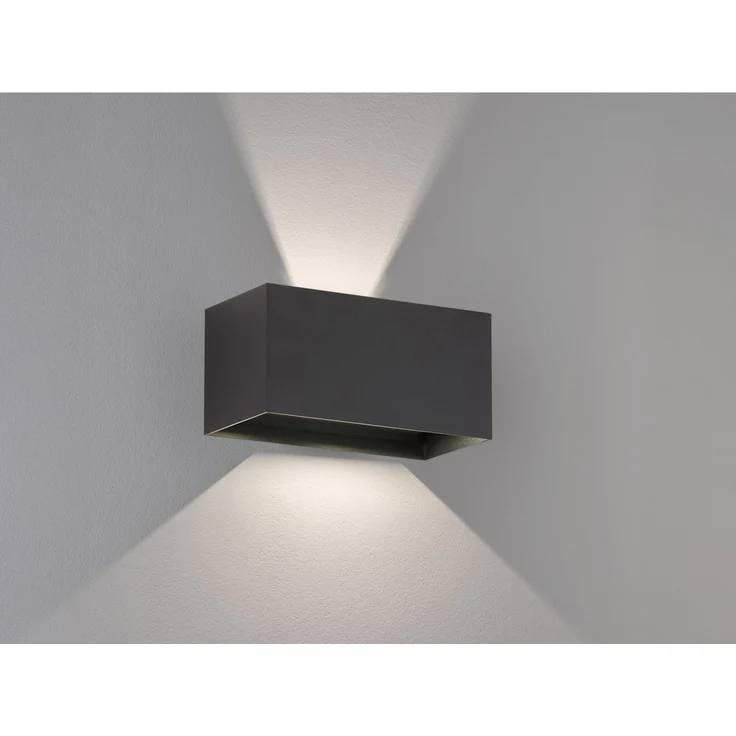 Fischer & Honsel 30516 LED Außenwandleuchte Wallo sandschwarz IP44 3000K – Bild 5