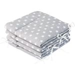 Amilian Bettnestchen Bettumrandung 210x30 cm für Kinderbett 140x70 geeignet (Kopfschutz), (Nestchen, Kantenschutz), Umrandungen