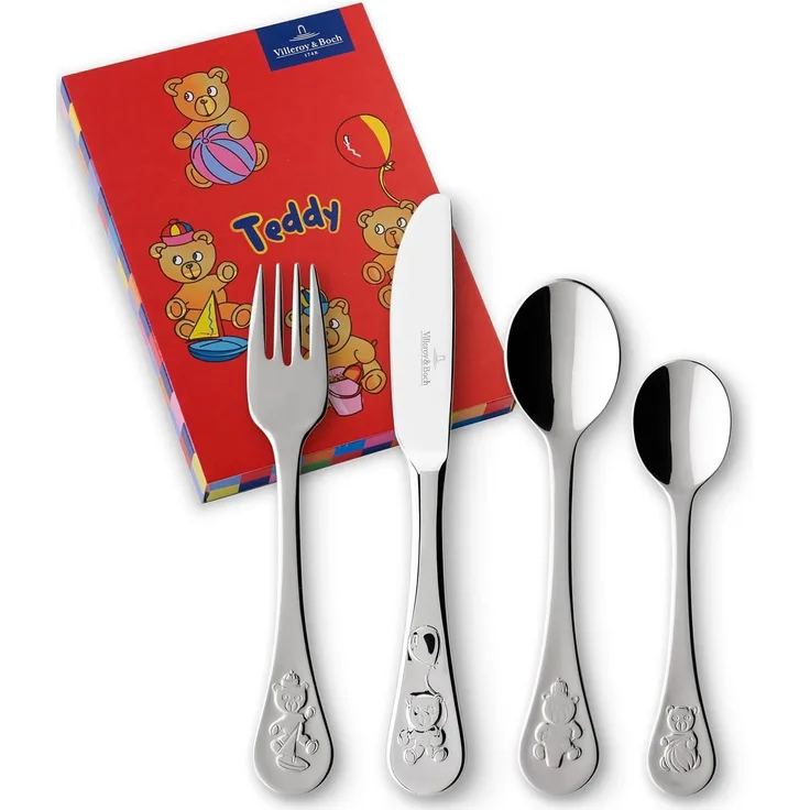 Villeroy & Boch Teddy Kinderbesteck 4-teilig