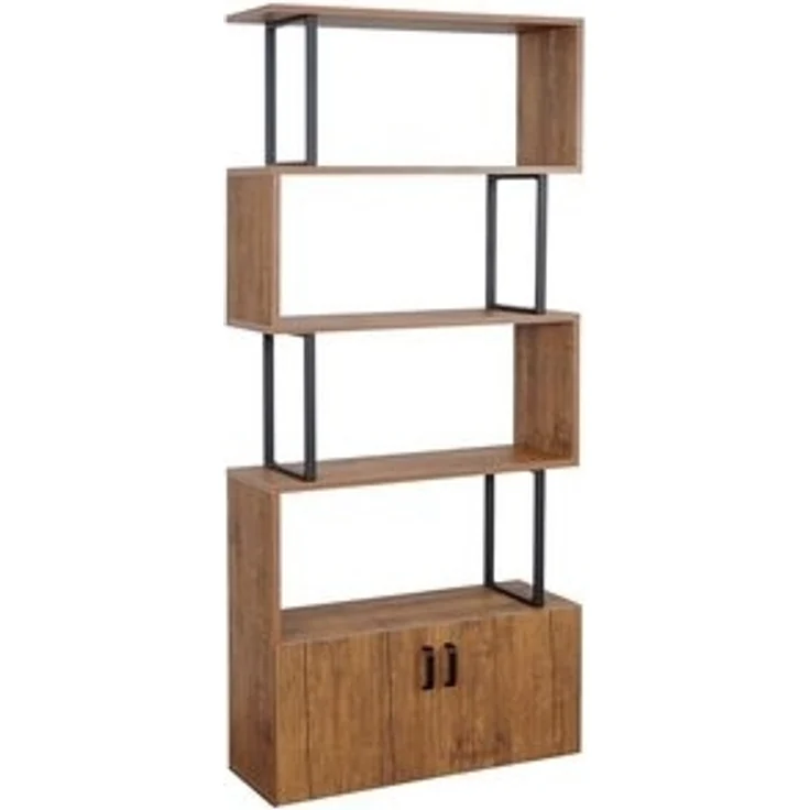 MCW Bücherregal MCW-A27B, Oberfläche und Innenflächen mit 3D-Struktur, Inklusive Bodenschoner – Bild 6