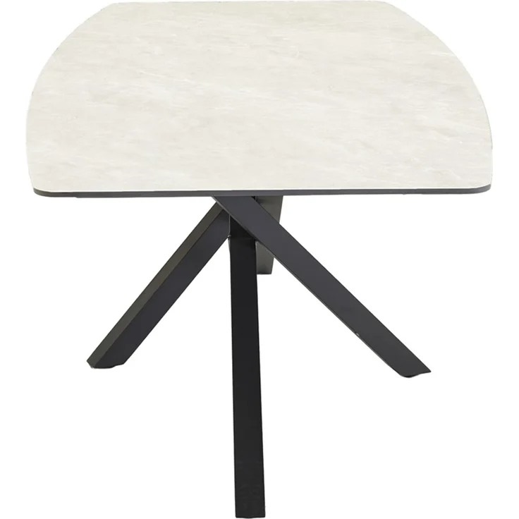 Gartentisch Concord Esstisch Terrassentisch 200x100x75cm sintered stone Anthrazit-Beige – Bild 4