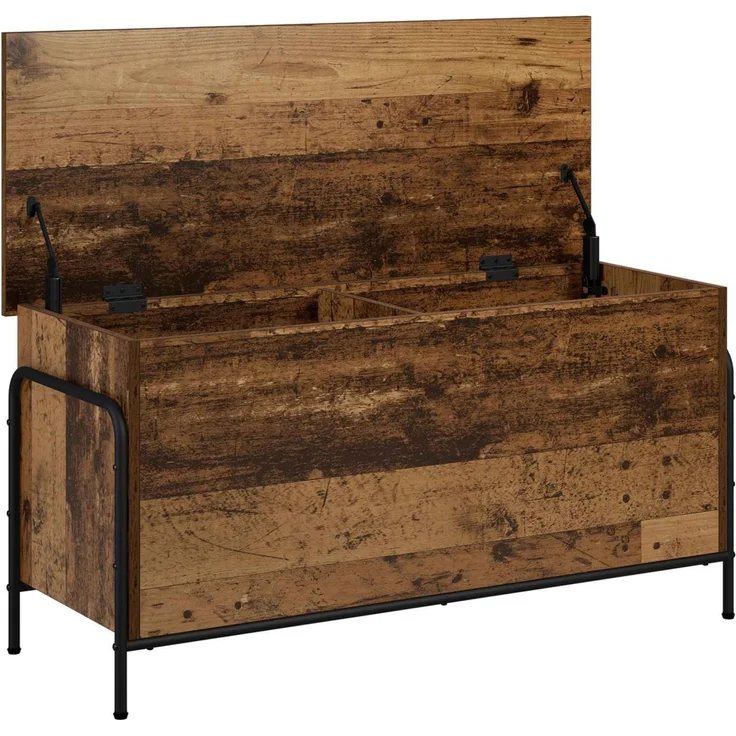 vidaXL Aufbewahrungsbox Altholz 80 x 40 x 49,5 cm Holzwerkstoff 8013684 – Bild 3