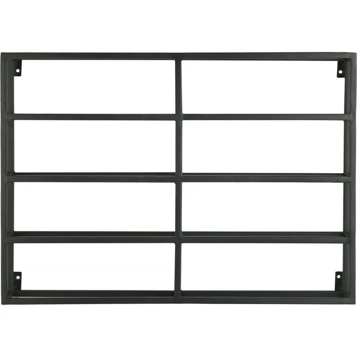 Weinregal Flaschenregal Wandregal für 8 Flaschen Metall Ib Laursen 2856-24