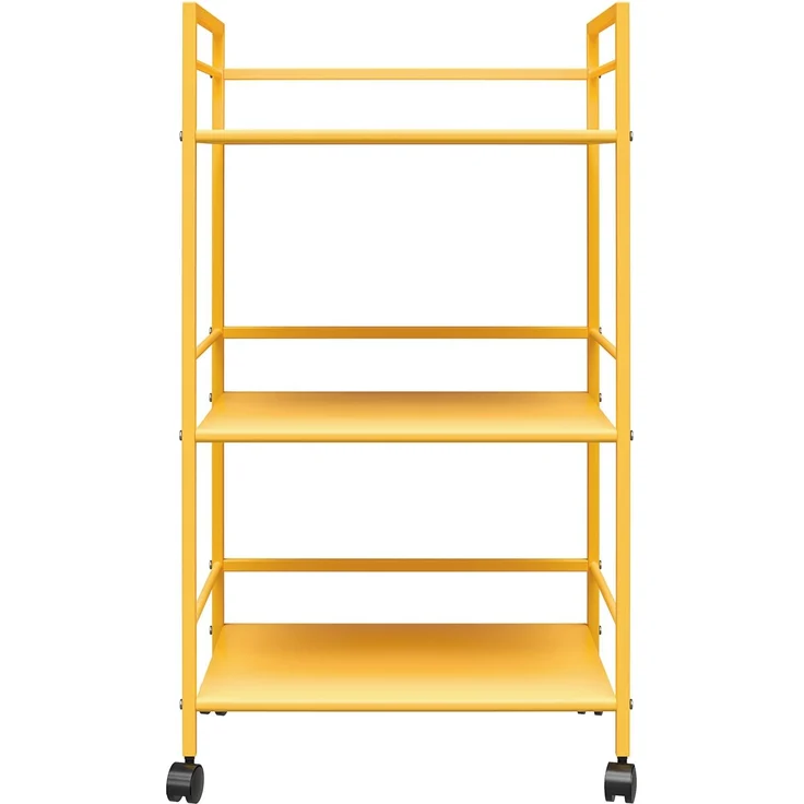 Servierwagen >Rasmus< in Gelb - 43x77x29 (BxHxT) – Bild 1