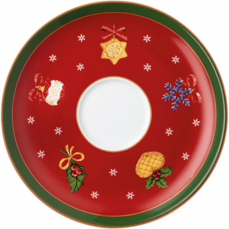 Hutschenreuther Tasse Happy Wintertime Kombi-Untertasse 16cm, Porzellan