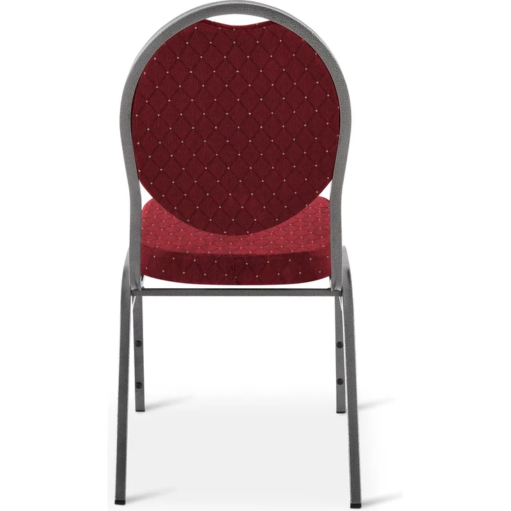 Raburg Stapelstuhl Bankettstuhl, stapelbar, für Konferenz, Seminar & Wartezimmer, David (Set), extra stabile, gepolsterte Metallstühle, belastbar bis 150 kg – Bild 5