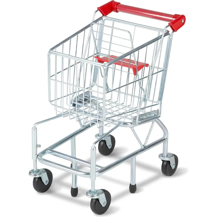 Melissa & Doug 14071 Einkaufswagen, Mehrfarbig