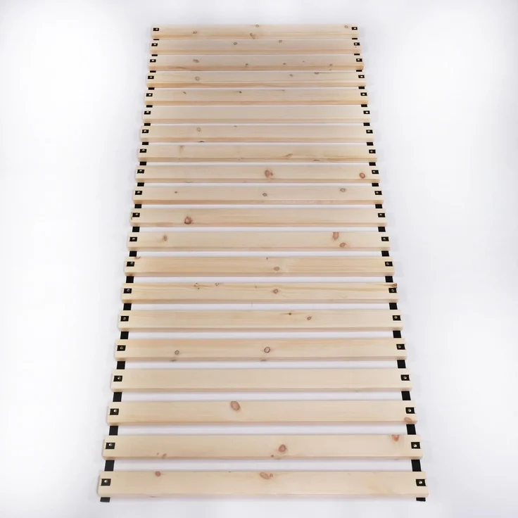 Zirbenrollrost " Zirben-Nora " Lattenrost metallfrei 90 cm x 200 cm – Bild 2