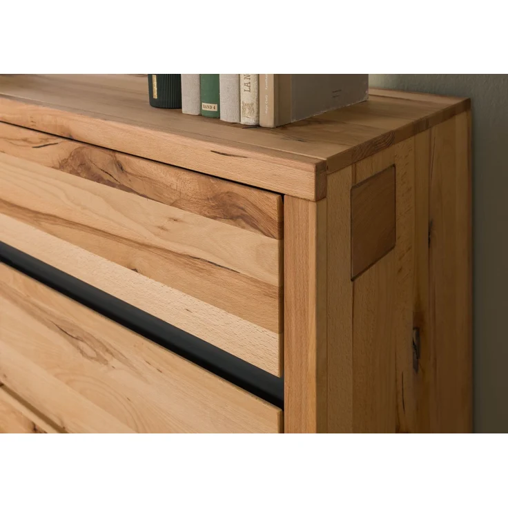 Sideboard Kernbuche 120 x 45 x 85 natur geölt VILLANDERS #111 – Bild 6