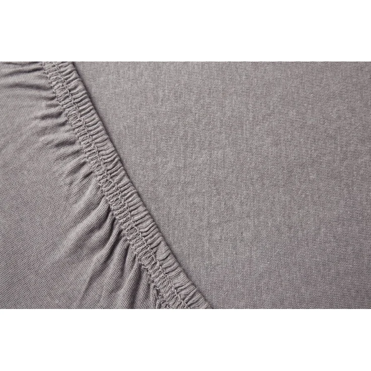 Hometex Premium Textiles Spannbettlaken Exclusive bis 25 cm Steghöhe, Jersey, Gummizug: rundum, 100% Baumwolle, Premium Qualität 160 g/m² – Bild 4