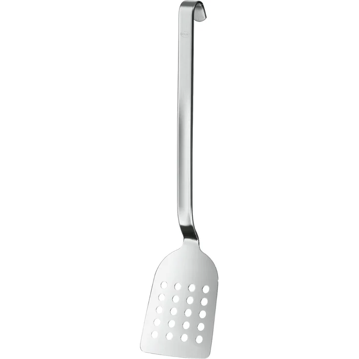 Rösle Pfannenschaufel, gelocht, Edelstahl silber, 33 cm