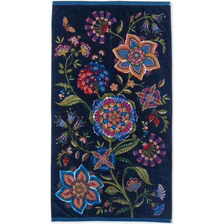 PiP Studio Strandtuch Pip Studio, Strandlaken, Viva la Vida, 100 x 180, Dunkelblau, (1-St) – Bild 3