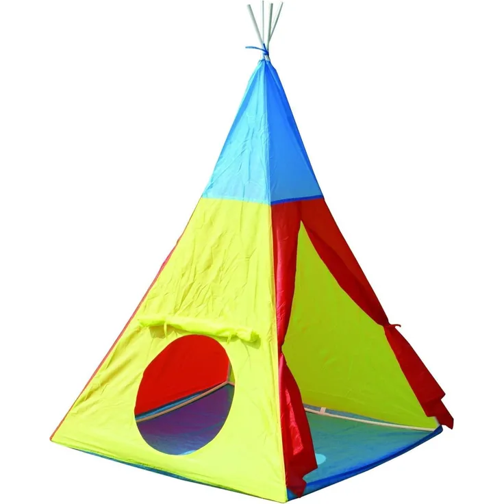 Playfun Indianer Zelt, ca. 100 x 100 x 142 cm