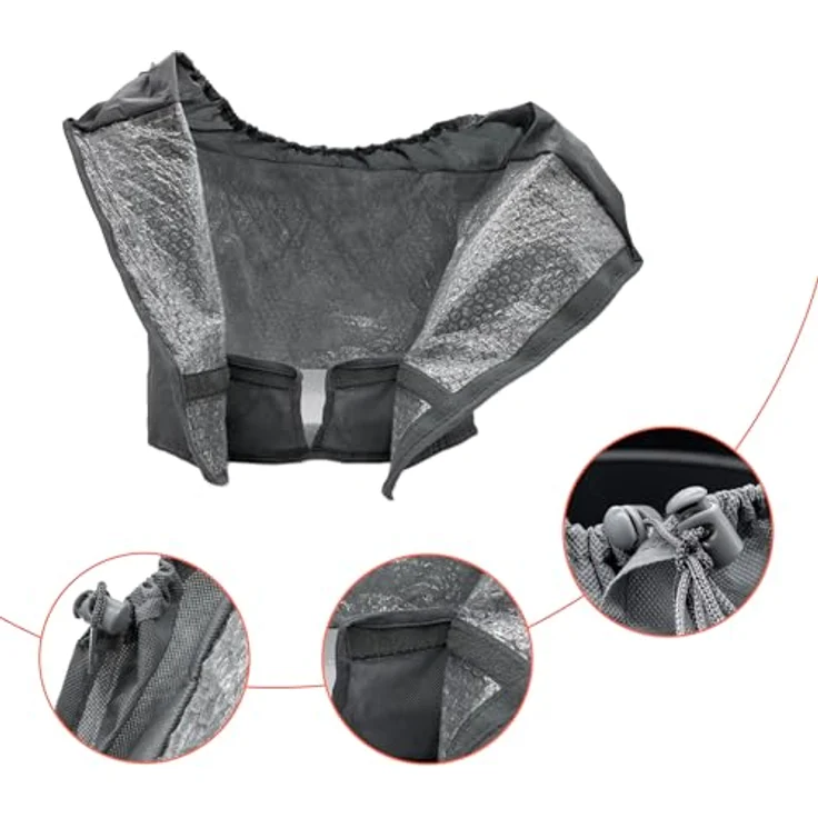 Spetebo Übertopf Thermo Topfschutz für Pflanzen - 40 x 40 cm – Bild 4
