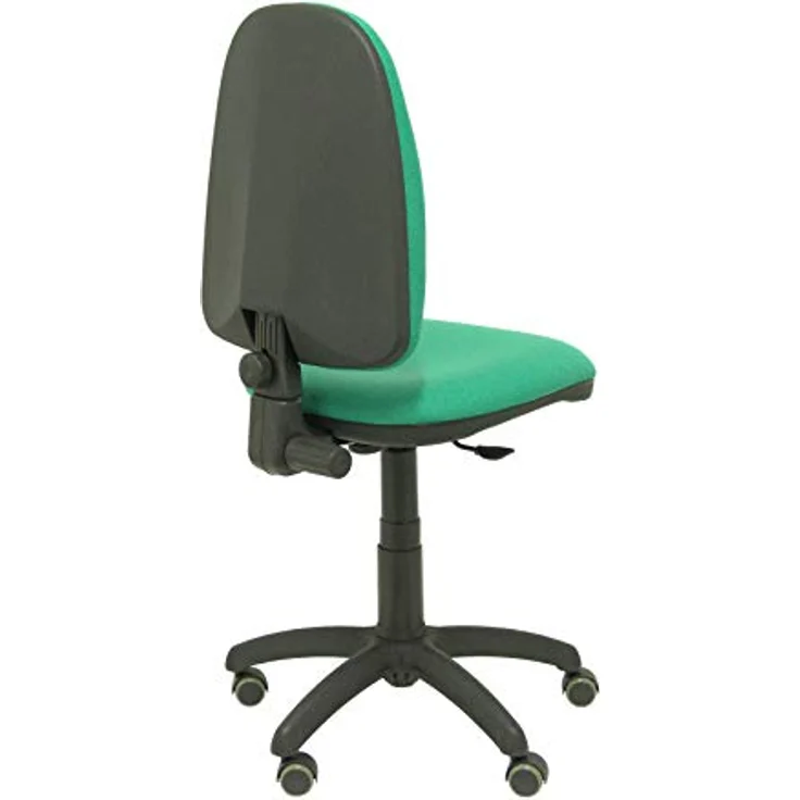 PIQUERAS Y CRESPO Modell 04CP Ergonomischer Bürostuhl mit Permanentkontaktmechanik, höhenverstellbar und räder parkett Sitz und Rücken gepolstert in Stoff BALI grün – Bild 10