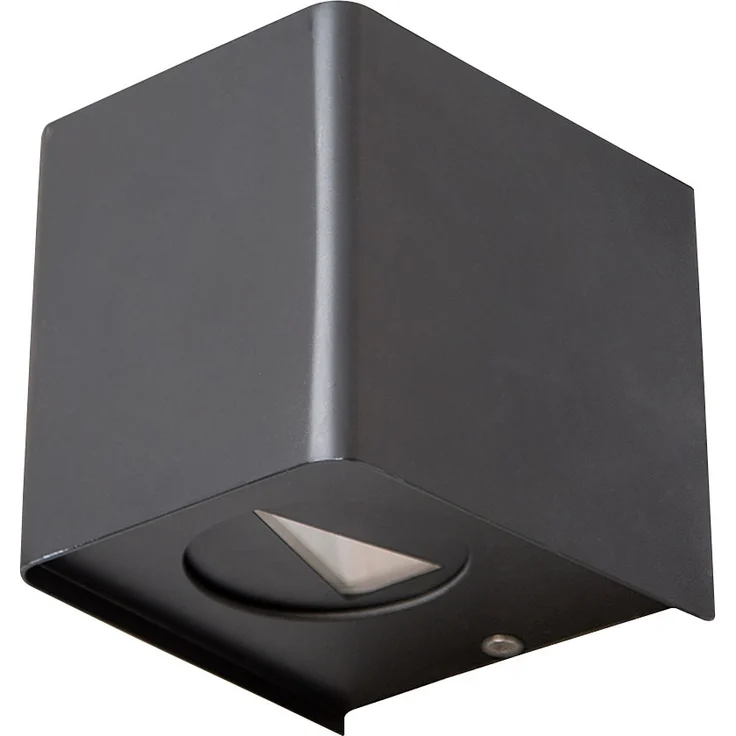 LED Außen-Wandleuchte, schwarz, H 11,5 cm – Bild 5