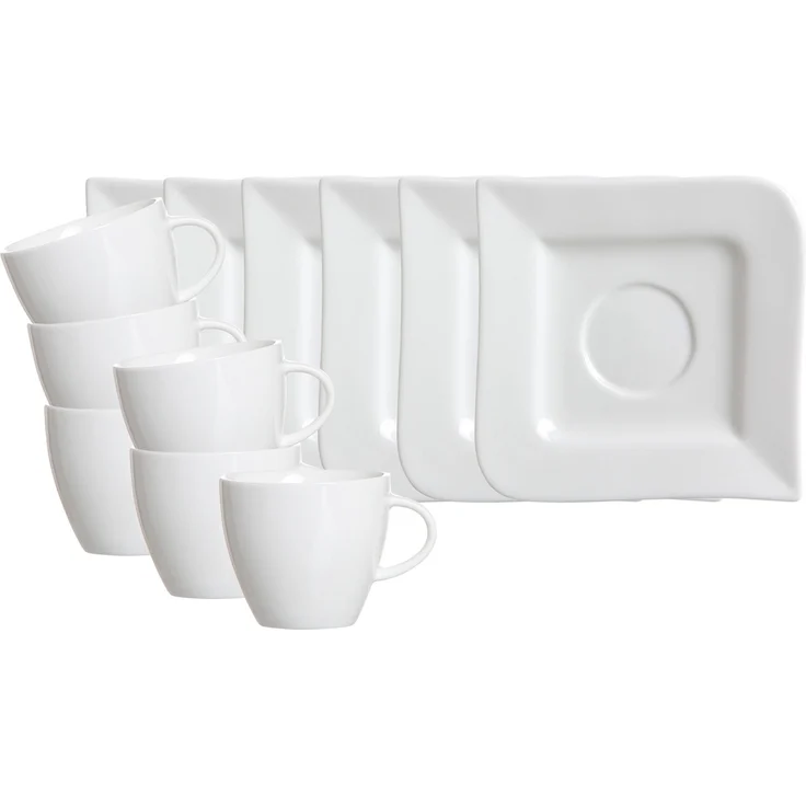 Ritzenhoff & Breker Melodie Espressotasse mit Untertasse 80 ml 6er Set – Bild 1