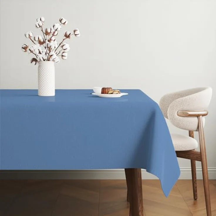 Martina Home Tischdecke, Wachstuch, TER, Blau, 220x140 cm – Bild 4