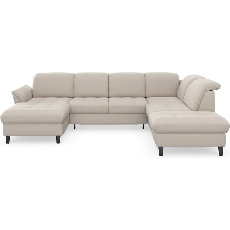 sit&more Wohnlandschaft Maggiore U-Form, wahlweise mit Kopfteilverstellung, Schlaffunktion und Stauraum – Bild 2