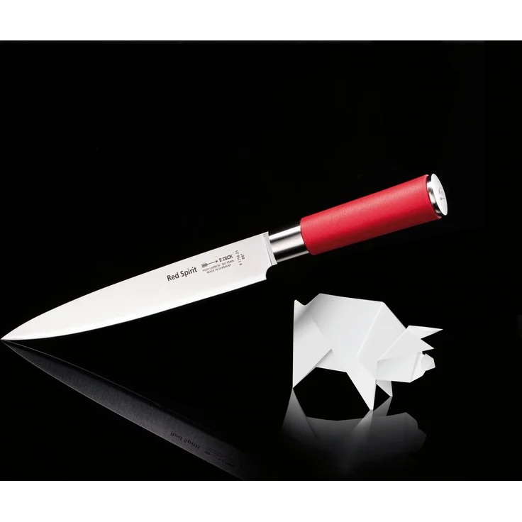 Friedrich Dick 'Red Spirit' Tranchiermesser, Stahl / Kunststoff rot, 21 cm – Bild 2