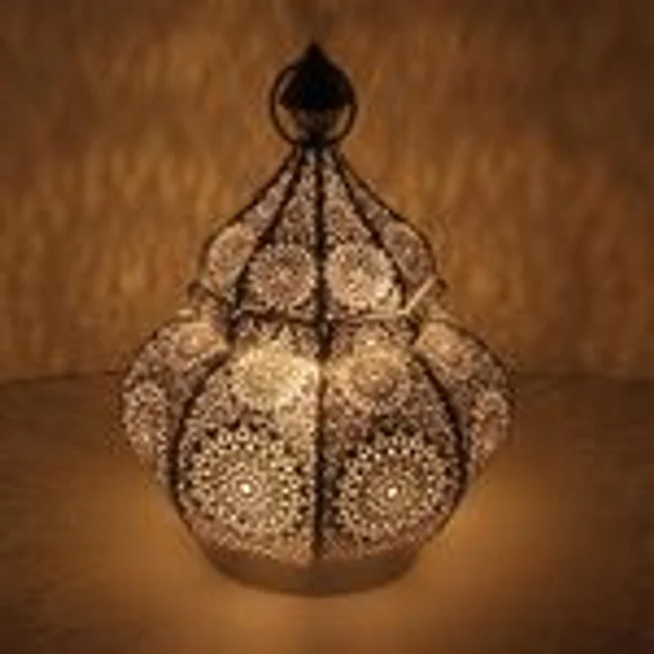 Orientalisches Windlicht Abir – Bild 2