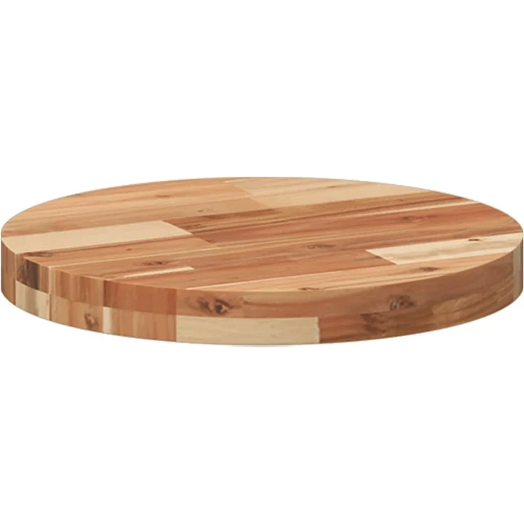 vidaXL Tischplatte Rund Ø40x4 cm Massivholz Akazie 4008700 – Bild 7