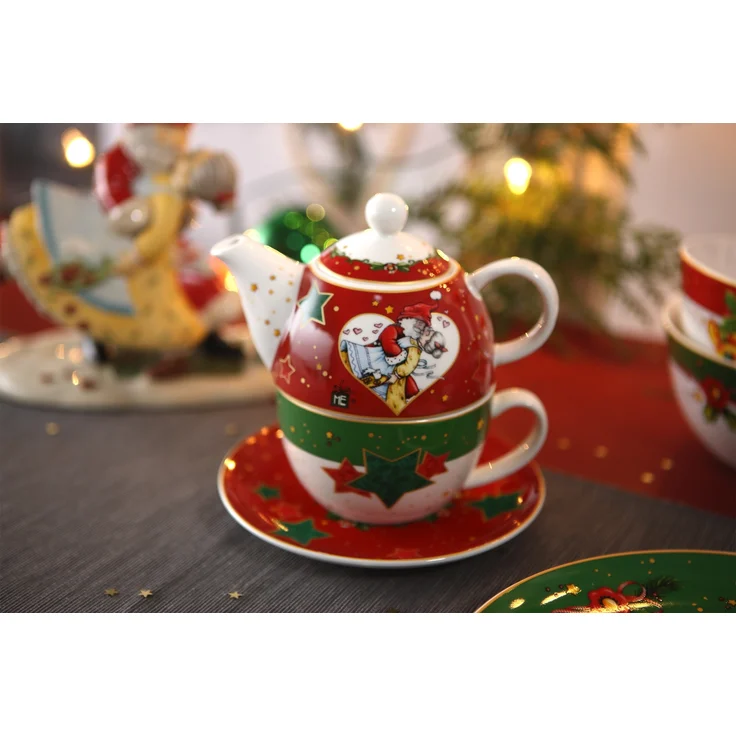 Goebel / Mary Engelbreit - Home Sweet Home,Tea for One,Home Sweet Home,15,5cm x 15,5cm x 15,5cm / New Bone China / 15,5cm x 15,5cm x 15,5cm – Bild 2
