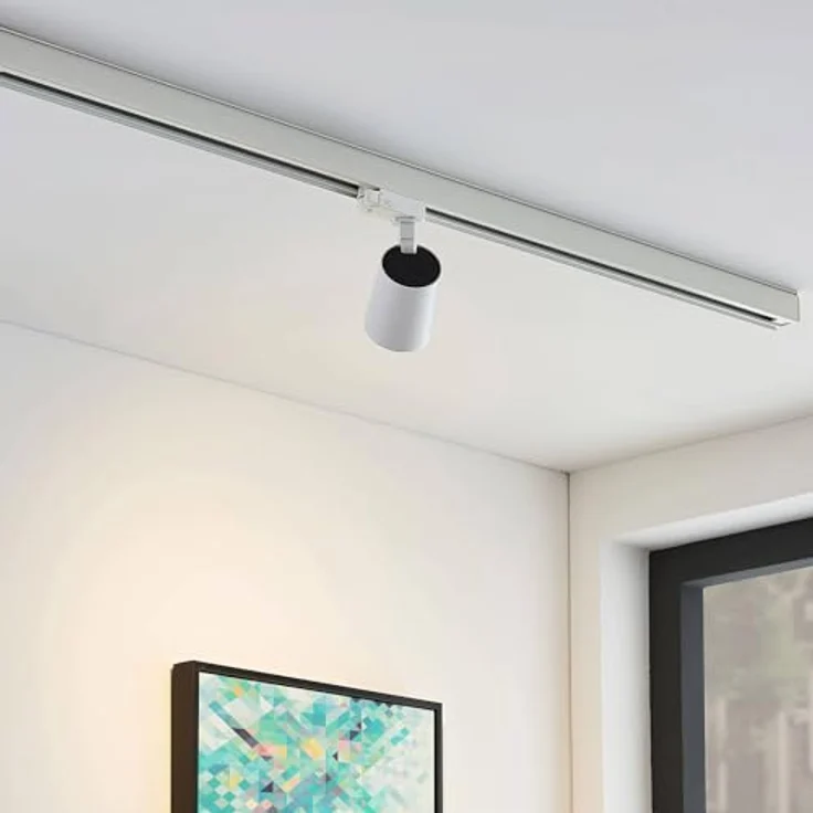 Arcchio Strahler 'Iavo', 1 flammig, GU10 Deckenlampe in Weiß aus Metall für Wohnzimmer & Esszimmer – Bild 4