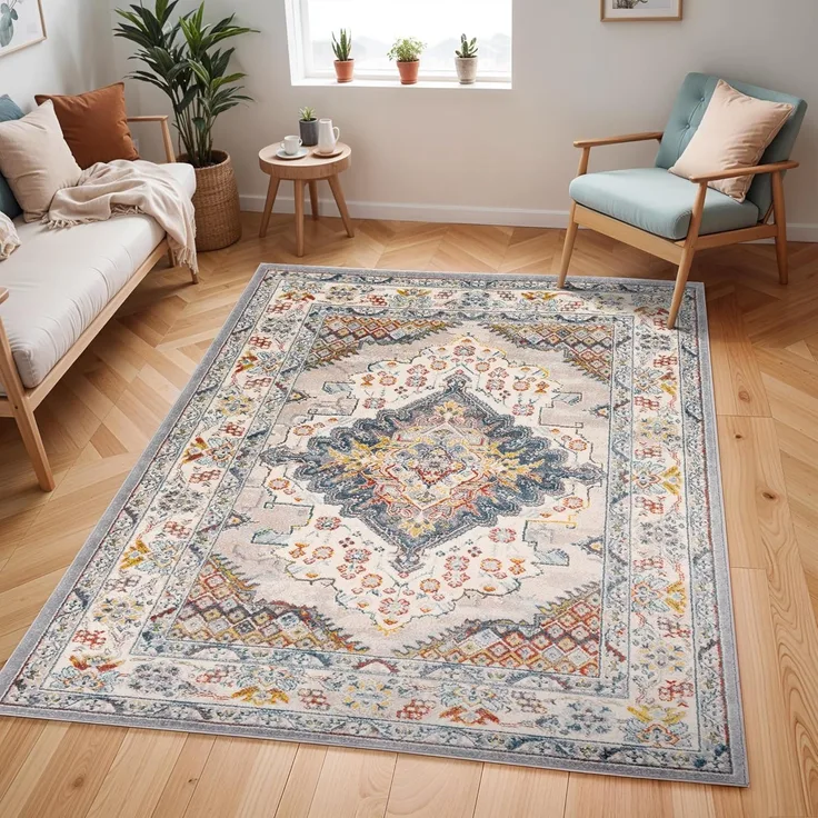 Surya JADE Teppich Taupe 157 cm 213 cm 157x213 cm