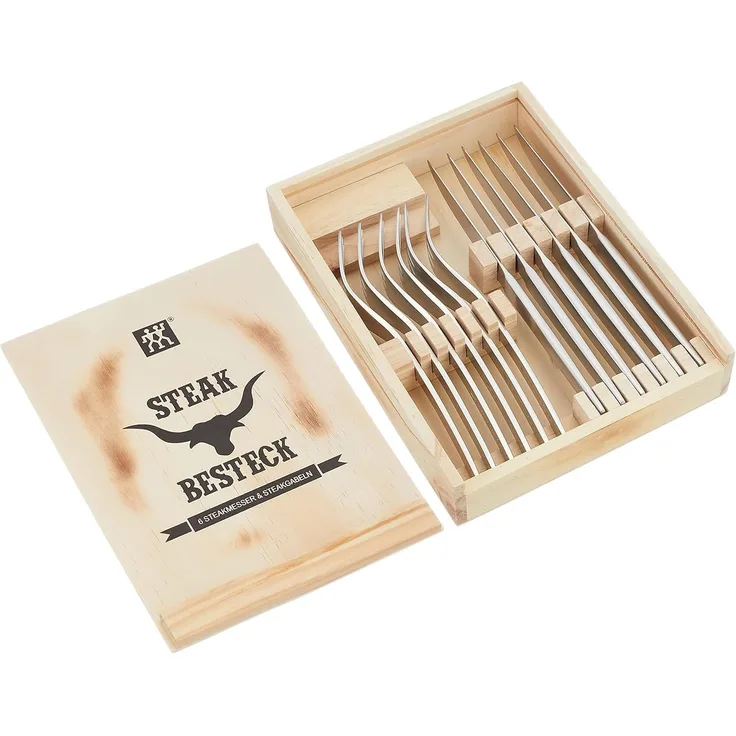 Zwilling Steakbesteck-Set Specials 12-Tlg, Silber