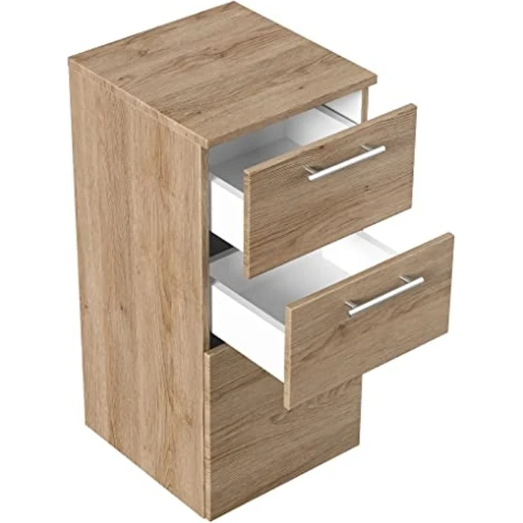 Midischrank 75cm eiche hell : Eiche hell – Bild 5