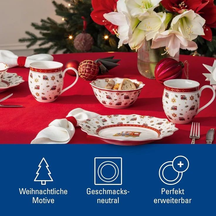 Villeroy & Boch Toy's Delight Jubiläums-Becher Set 4-teilig – Bild 5