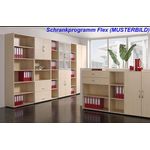 Regal mit Standfüßen, 40x40x180cm, Ahorn