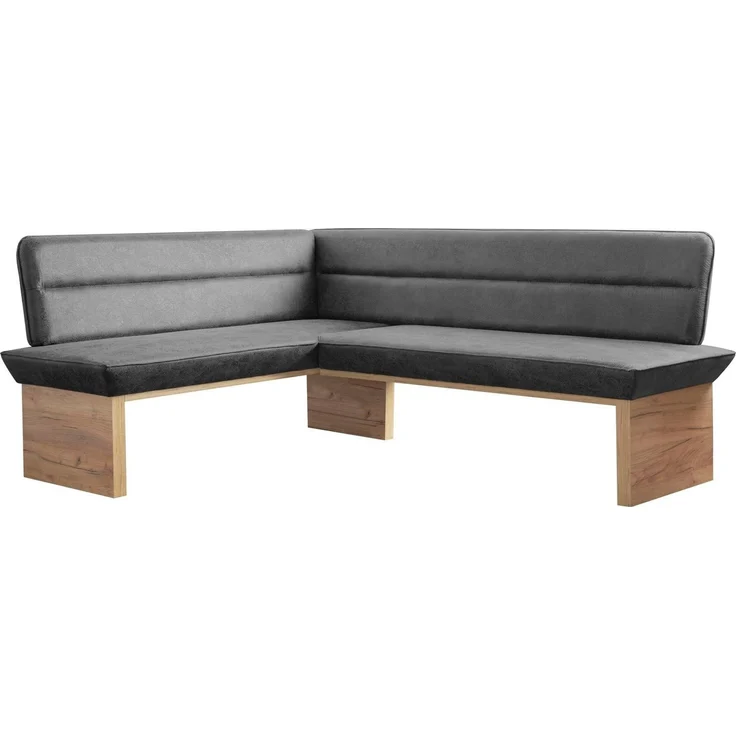 OTTO home Eckbankgruppe Beluna + Cross Essecke Sitzgruppe Eckbank Küchenbank, (Set, 4-tlg, Eckbank, 2 Stühle und Tisch), Sitzgruppe Esszimmer Stühle Tisch und Bank bequem gepolstert – Bild 2