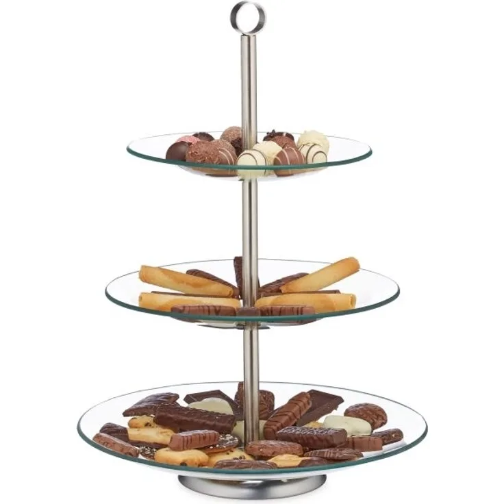 Runde Etagere 3-stufig
