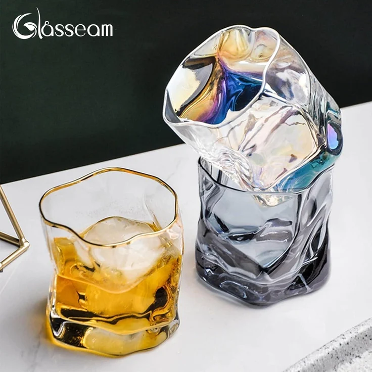 Whiskey Gläser Set 2 Stück Edel Rum Tumbler Scotch Vodka Bourbon Irish Single – Bild 7