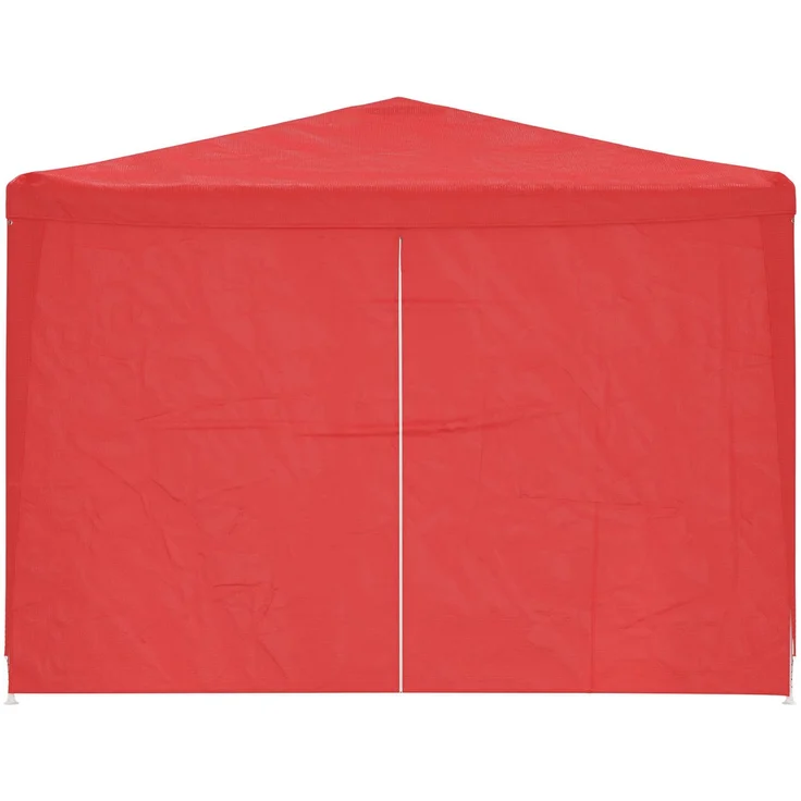 vidaXL Party-Zelt 1200 x 300 x 255 cm Rot PE und Stahl 42033002 – Bild 3