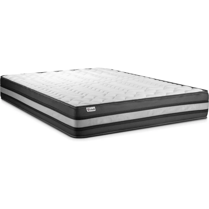 Matratzenset VITAL POWER ZEN 160 x 220 cm Bettrahmen Kit weiß – Bild 3