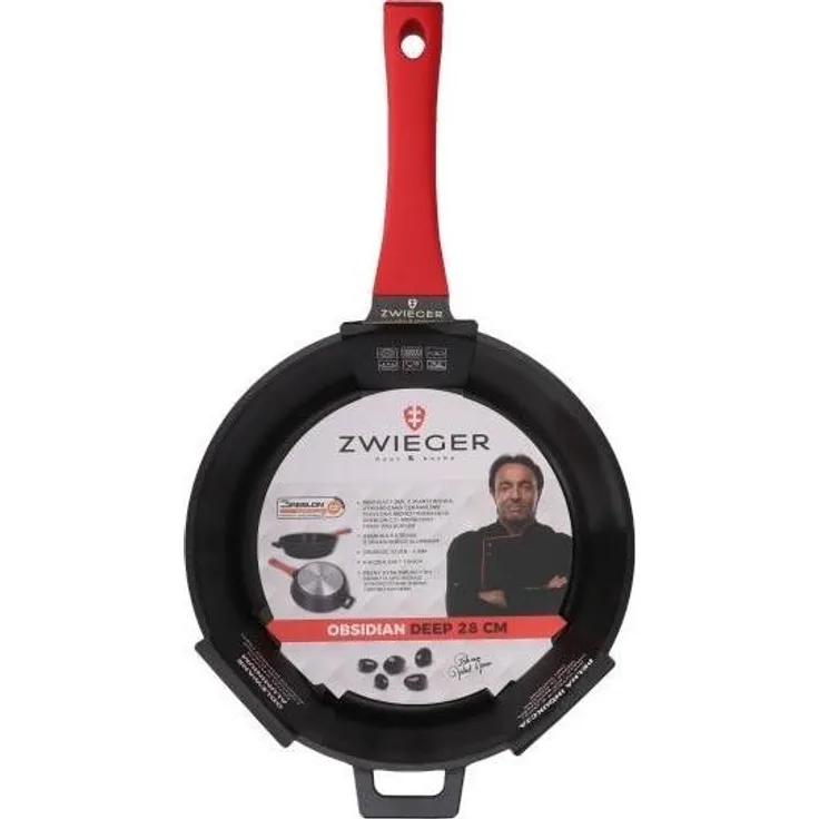 Zwieger Obsidian Greblon Bratpfanne 28cm