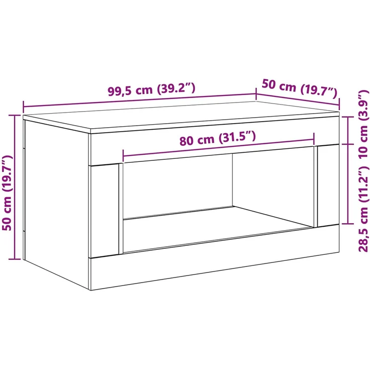 vidaXL Weiß 899903 – Bild 9