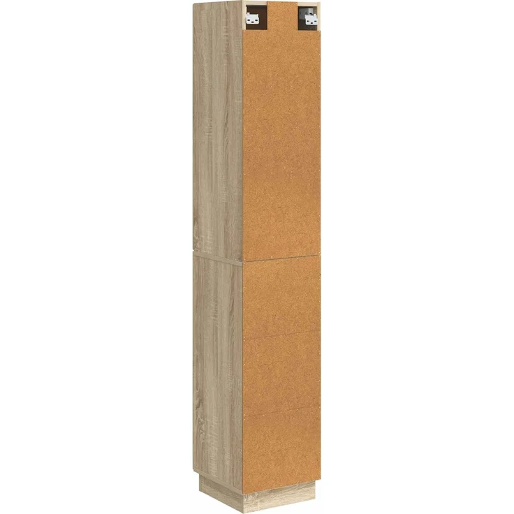 vidaXL Schrankset 2 pcs Sonoma-Eiche Holzwerkstoff 3416792 – Bild 6