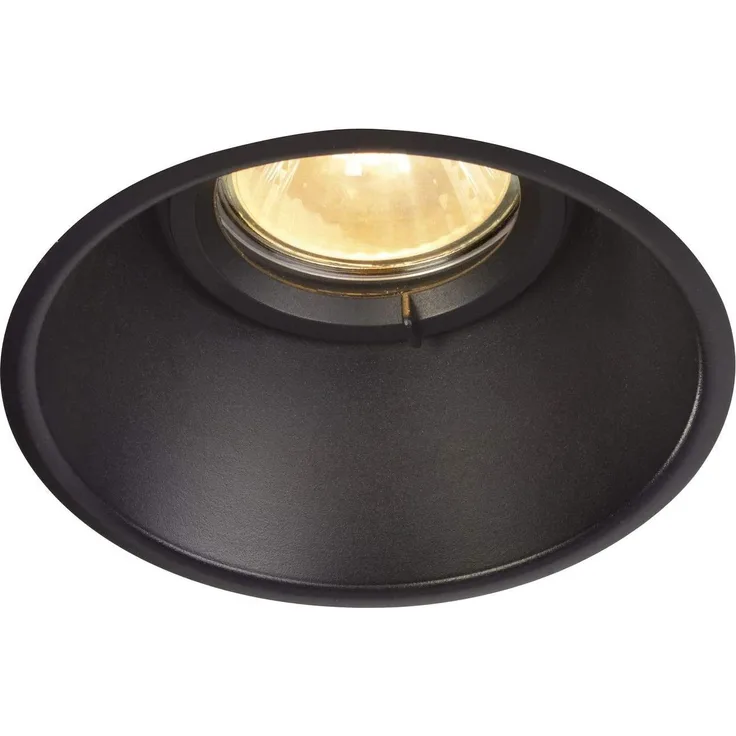 SLV 113160 HORN-O Einbauleuchte schwarz GU10 max. 50W